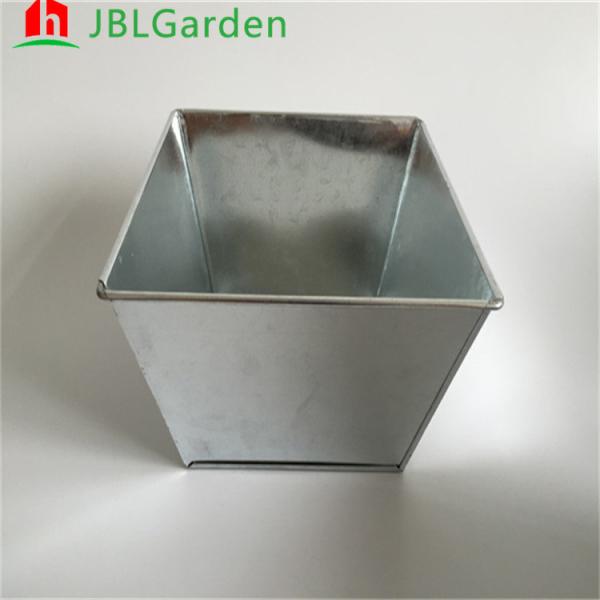 Outdoor Round Flower Planter Pots Corten Steel Material