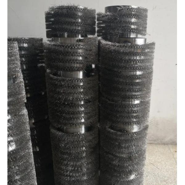 Stainless Steel Wire Brush Roller for Petroleum Pipeline Cleaning