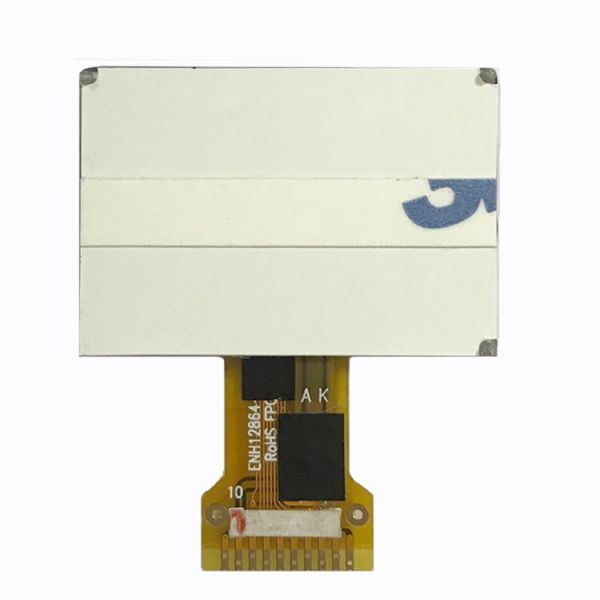 128x64 Graphic LCD Display with FSTN Mode for Consumer Electronics and Medical Devices