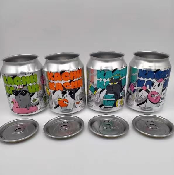 Настраивайте Алюминиевые напитки упаковка круглый и вместимость 250 мл Slim Etc