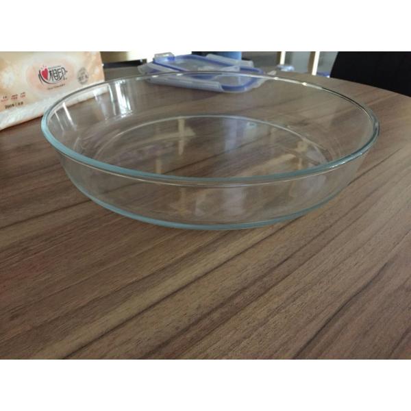 Heat Resistant Borosilicate Round Charger Plates For Micwave