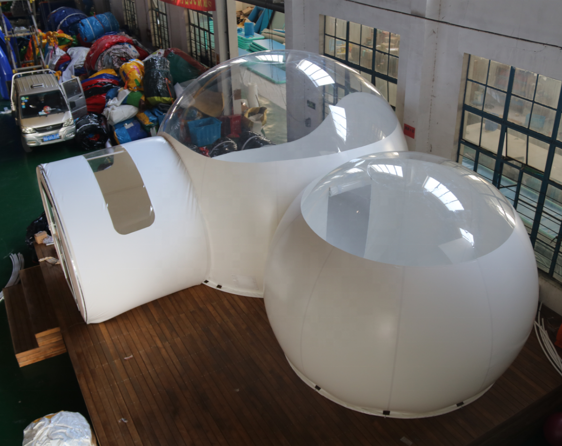 New Design Hot Sale Inflatable Bubble Tent Clear Dome House Family Outdoor Tent
