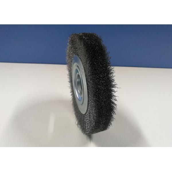 Corrugated Wire Industrial Steel Wire Wheel Brush For Heavy Duty Brushing