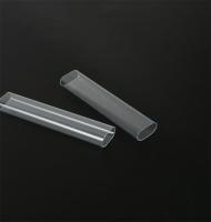 Couvercle de lampe à tube en plastique transparent Couvercle de lampe à tube lumineux à LED Couvercle de lampe à tube transparent personnalisé