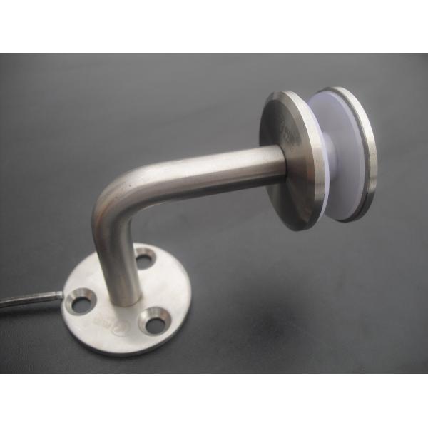 Handrail bracket glass to rail connector RS316, stainless steel 304, 201, Finishing satin or mirror
