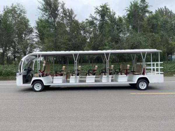 1000kg Customizable Colors Electric Sightseeing Car FNE-C24 Max Load 24 Passengers
