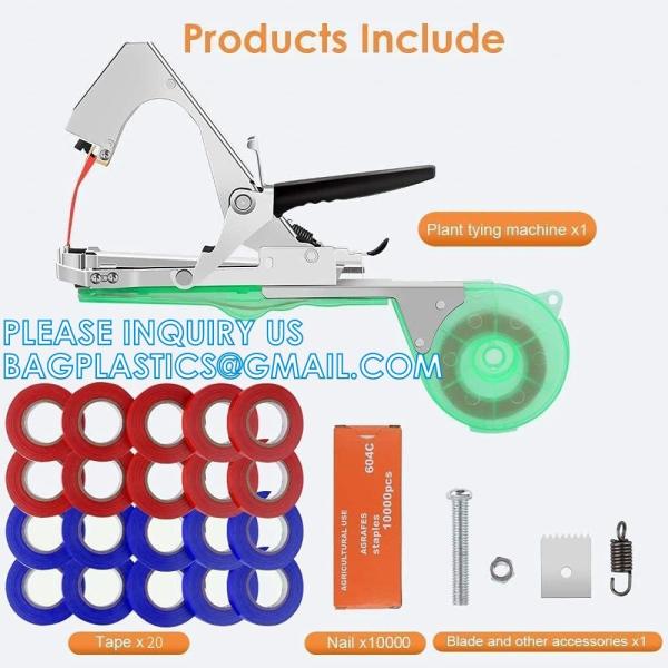 Garden Tapetool Plant Vegetable Hand Tying Binding Machine Tape Tool Plant Tying Tapetool Fruit Tapener Machine