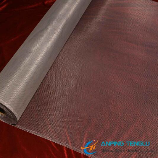 Aluminum Wire Cloth, 40mesh, Plain Weave, 0.0085 to 0.01 Wire Diameter