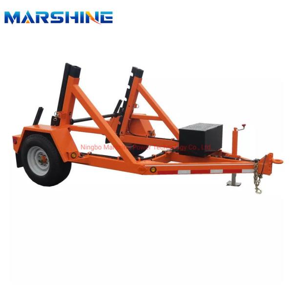 Oem Engineering Cable Spool Trailer Drum Handling Roller Machine