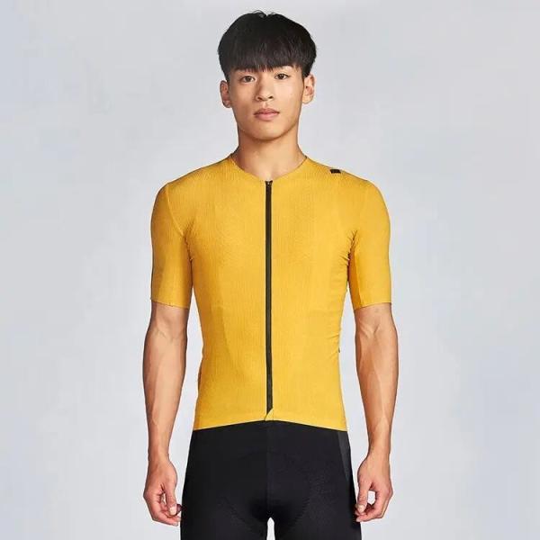                  Custom Made High Quality Cycle Shirts Men Cycling Jersey Reflective Logo Bicycle Clothing Cycling Wear Tops             