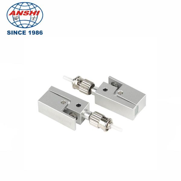 Anshi ST UPC Square Bare Adapter Flange Temporary Successful OTDR Test Connector с оптоволоконным соединителем