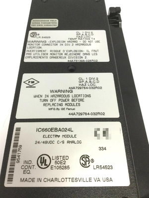 IC660BBR101 GE I/O Module Genius Block Relay Output Normally Open 16 Circuits