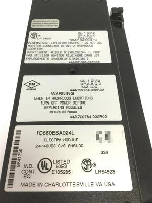 IC660BBR101 GE I/O Module Genius Block Relay Output Normally Open 16 Circuits