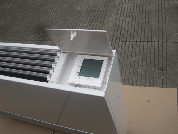 Slim Thin Vertical Electric Fan Coil Unit DC Motor 130mm Thickness With CE Certificate