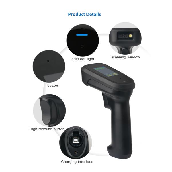 Оружие 35CM/S сканирования штрихкода андроида блока развертки кода CMOS Handheld QR с дисплеем