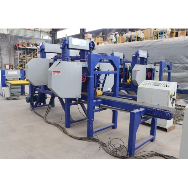 High-Production Bottom Slab Cutting Saw Mill with Industrial Sawmill Equipment