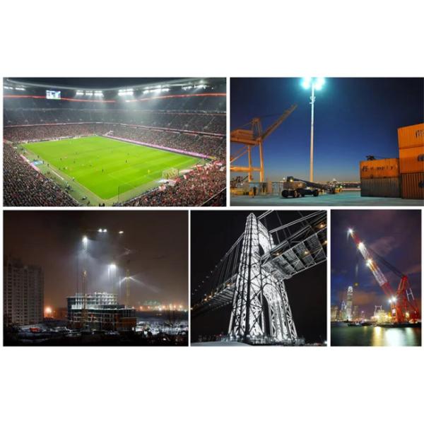 No-Yellowing Material LED Stadium Light with Triac Dimmable & Isolated LED Driver & Flicker Free