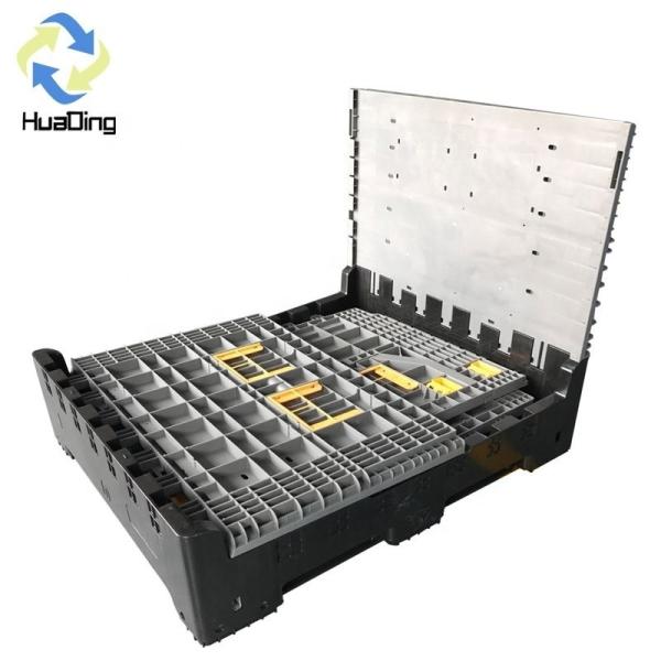 1200*1000*1000mm Gray Plastic Fruit Bins for Organized Storage in HUADING Warehouse