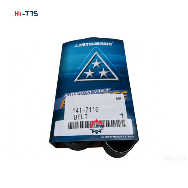 Excavator Parts 141-7116 1417116 Fan Belit for 3508 3508B 3508C 3512 3512B 3512C