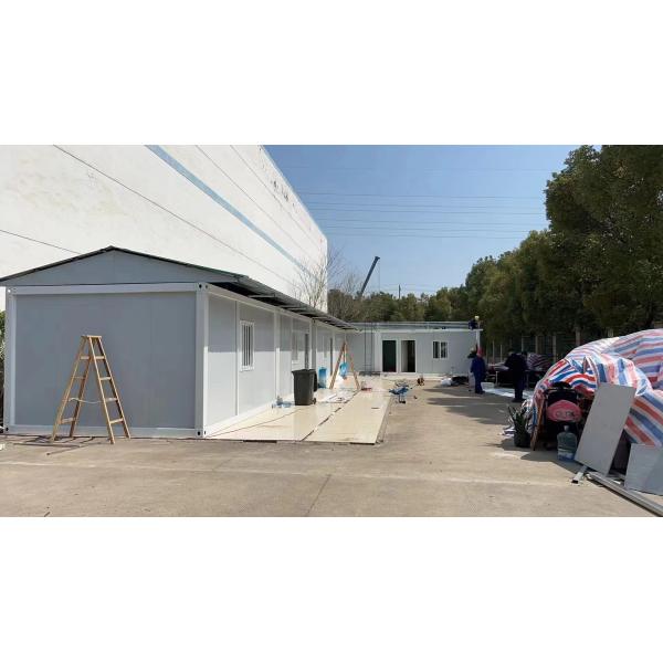 Boxspace 20Ft Container House Furnished Log Cabin Kits Prefab House Prefabricated Houses In Thailand For Mining Site Workers