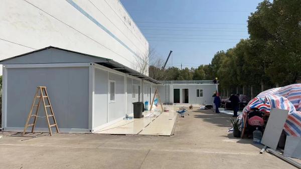 Tiny House Construction Kit Prefabricated Office For Site Movable Site Office Container Worker Dormitory