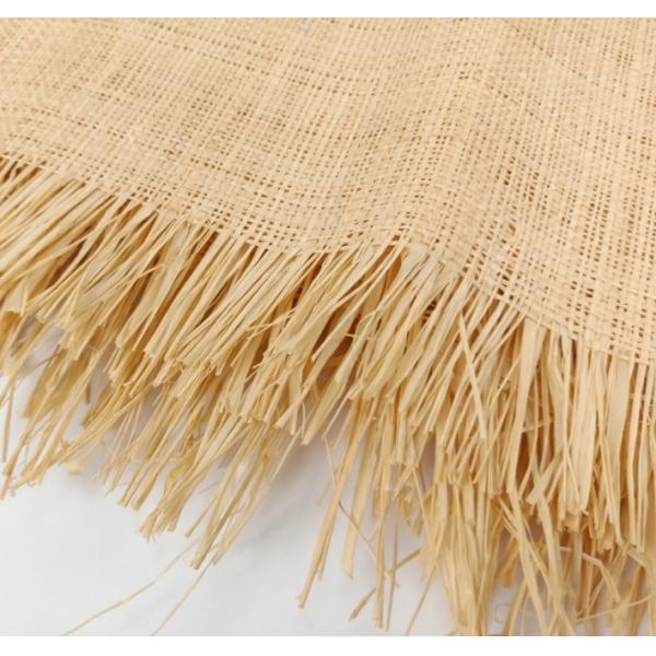Raffia mats natural raffia grass hand woven green rafi prairie