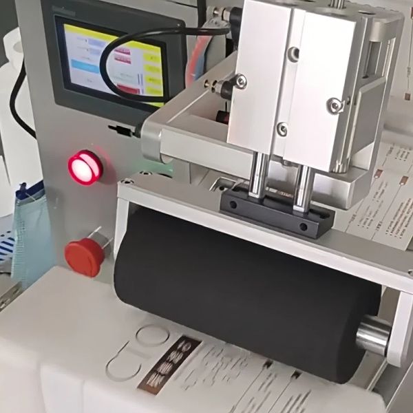 Multi Functional Bottle Labeling Machine 300W Semi Automatic Bottle Labeler 220V