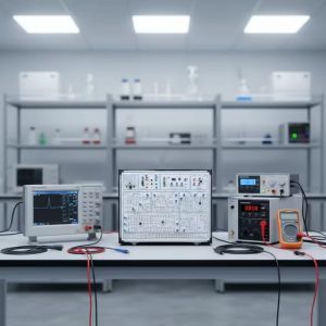 Analog Circuit Power Electronics Trainer Kit Box for Vocational Training