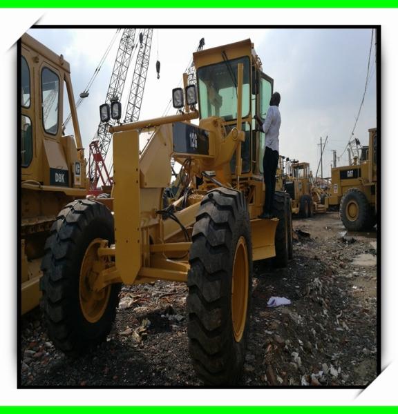 12G Used motor grader  america second hand grader for sale ethiopia Addis Ababa angola
