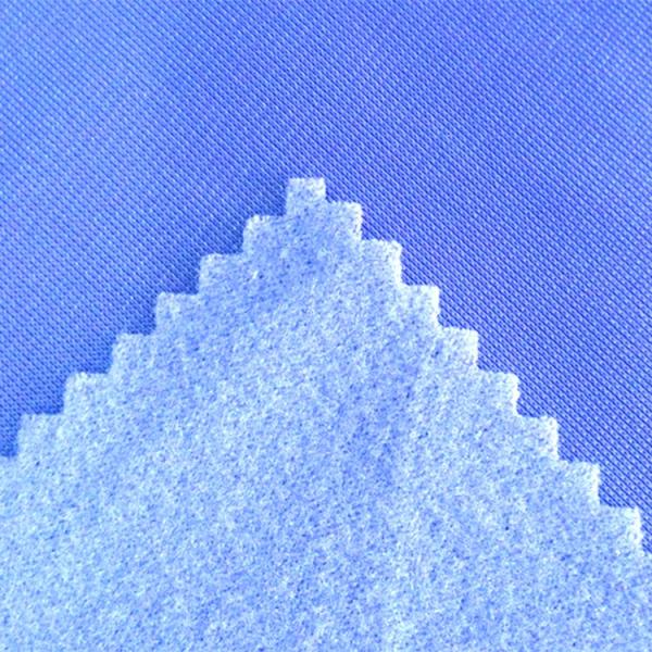 recycle PET Polar fleece double brush single fleece polyester fabric for winter hat