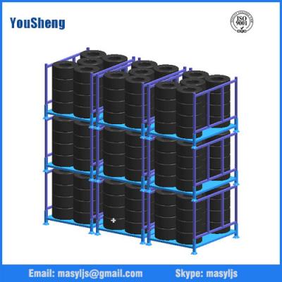 Warehouse Storage Pallet Racking/Powder Coated Stacking Racks/Tire Rack for Tyre