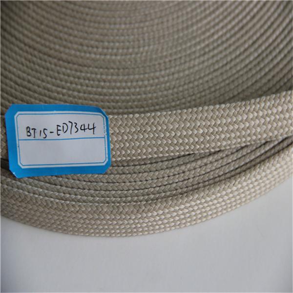 Polyester Olefin Braided Webbing , Fashion Anti Slip Woven Ropes