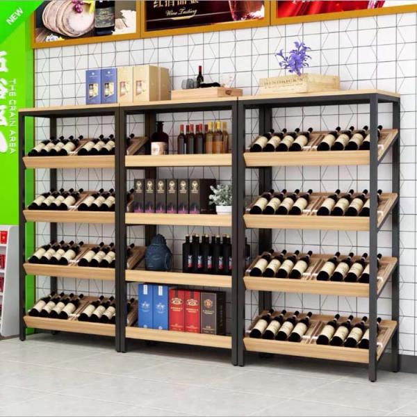 Regular Size Supermarket Display Stand Miniso Stand Shelves Can Storage Customer Color
