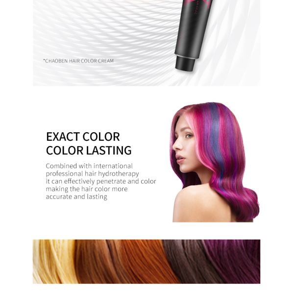 Herbal Permanent Grade Hair Color Cream Non Irritation In Bulk