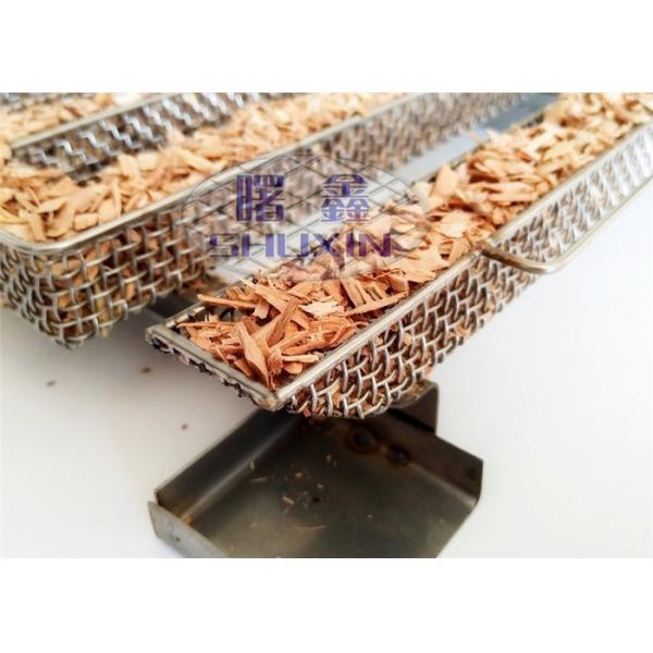 Food Steel Grade Smoke Generator Polished Surface Treatment For Grill