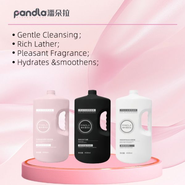 Pandla OEM Wholesale Shampoo with Plant Based Gentle Formula for Professional Salon
