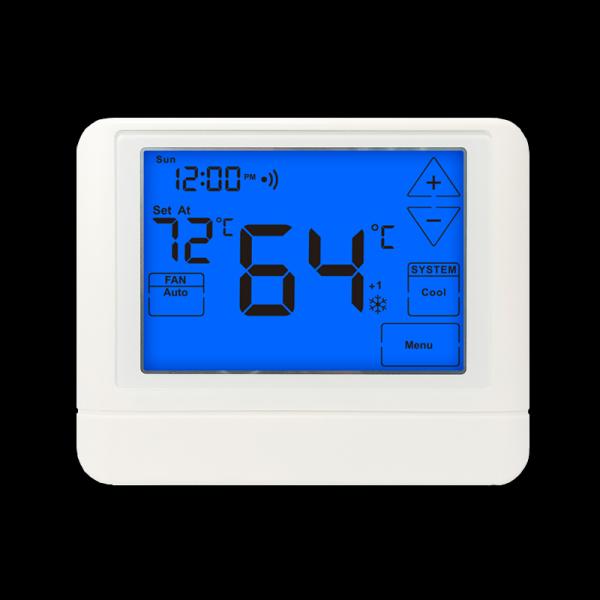Alimentation de thermostat CVC puissante et précise 24 VCA ou batterie 0,3 KG Précision d'affichage ±1℉ en dessous de 68℉