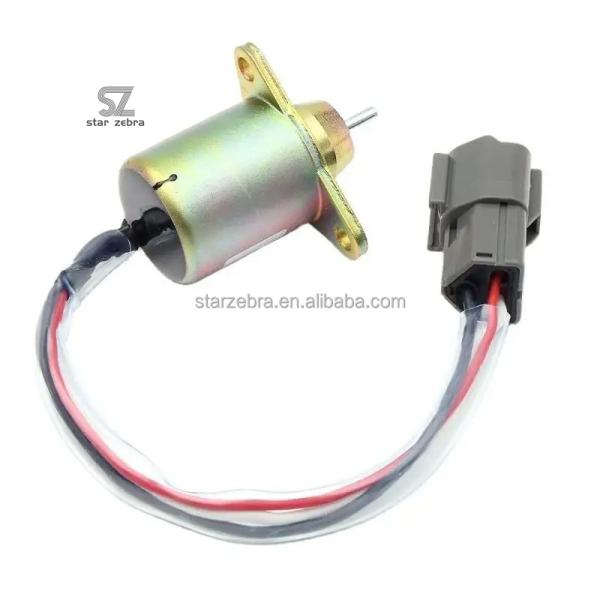 4TNV98 12V Fuel Shutdown Shut Off 4TNV94 12v Hydraulic 119653 77 stop solenoid 119653-77950 for Yanmar engine spare parts