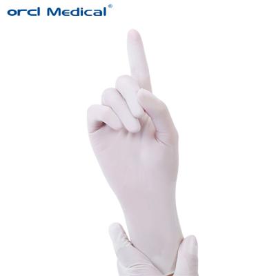Washable Medical Consumable Items 100% Natural Latex Safety Exam Nitrile Gloves