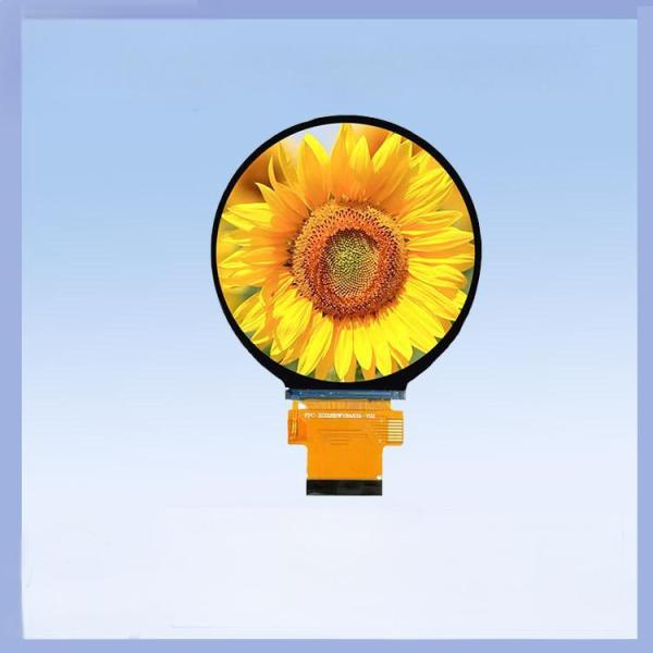 2.76-2.8 pulgadas redondo IPS TFT LCD Display. 480×480 píxeles de alta resolución, ST7701S controlador chip, 3SP especificación, vista HD anti-brillo para paneles de control industriales y mini instrumentos de prueba