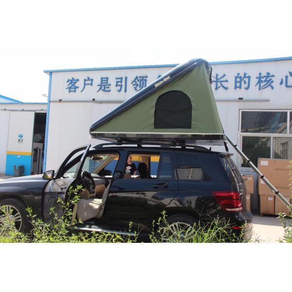 Beige HARD TOP Tent ON THE ROOF OF THE CAR TENT with Quick Automatic Opening 2019