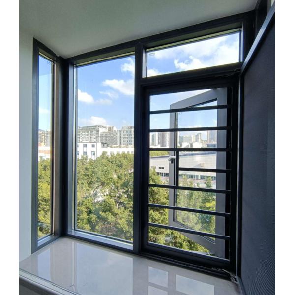 High Grade Aluminum Swing Window with Modern Design and 10 Years Warranty