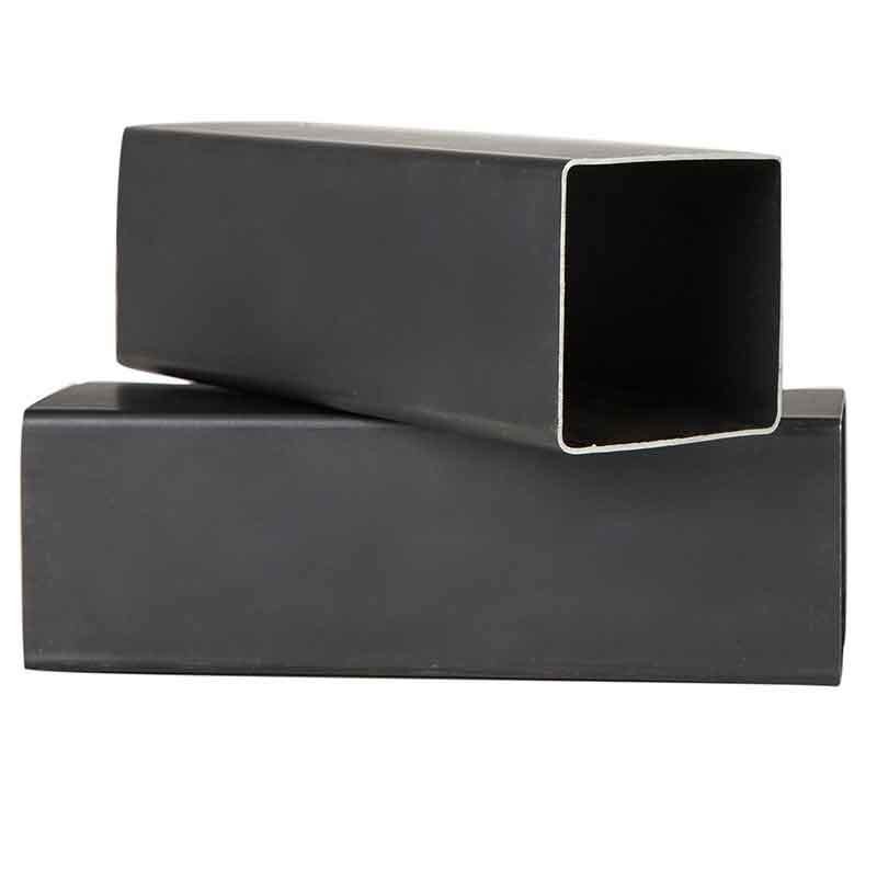 Q195/Q235/Q345/SS400 1x1 Telescoping Steel Hollow Section Square Black Carbon Steel Tube Square Tube / Pipe