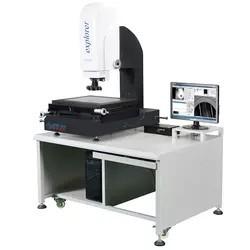 Screen Size 300mm Vertical Series Optical Measuring Profile Projector With Dro Dc3000