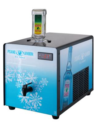 1800ml Inner Tank Single Bottle Shot Chiller With Compressor Cooling System