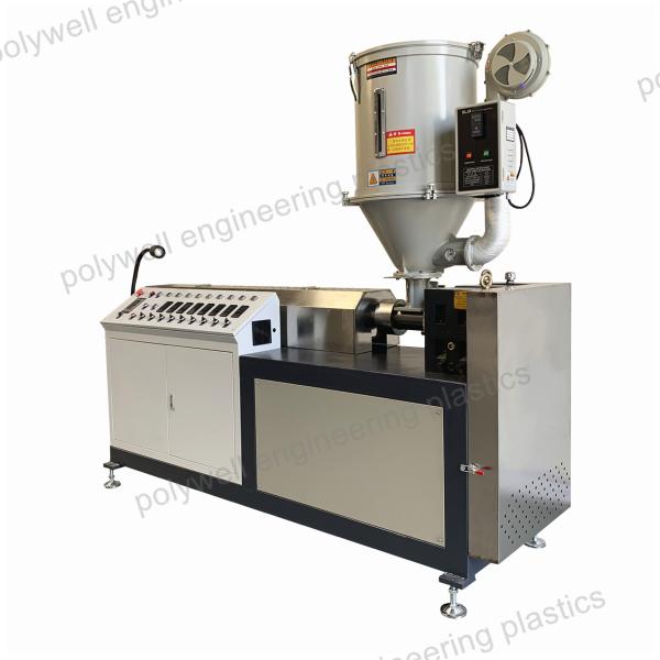 Linha de produção de nylon térmica da extrusão do parafuso do Sigle da máquina 380V da extrusora do perfil da ruptura PA66