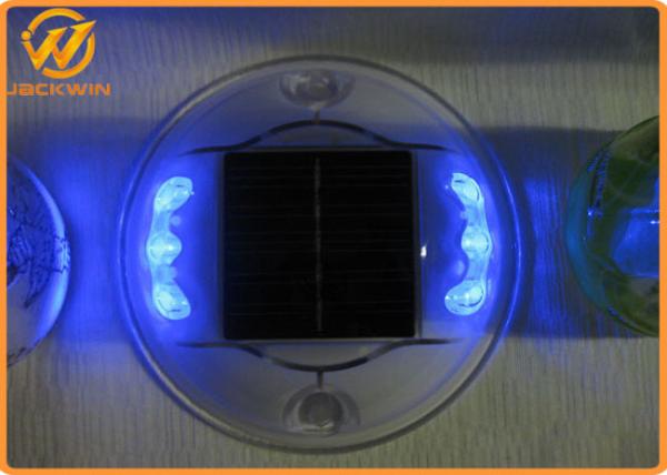 Round Aluminum Solar Reflectors Catseye Road Stud Rainproof Anti - High Temperature