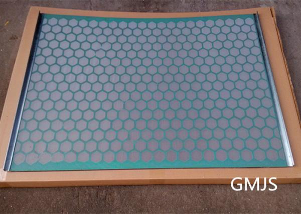 Stainless Steel Hook Strip Flat Shale Shaker Screen 20-325 ISO 9001 Certification