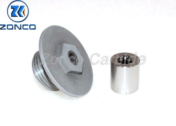 Small Tungsten Carbide Sandblasting Nozzle For High Pressure Spray Drying Of Enzyme Detergents