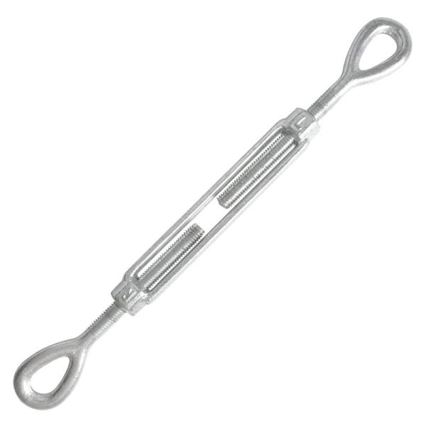 Slivery Turnbuckles Eye Eye Adjustable Wire Rope Turnbuckle of Stainless Steel 304 316